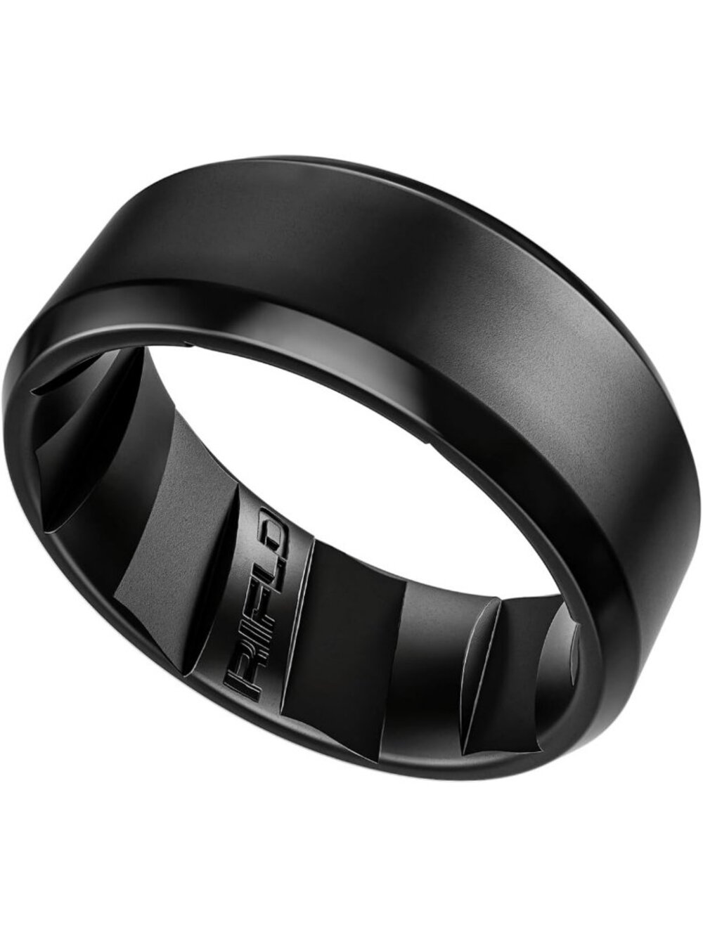 Men's 9mm Tactical Silicone Wedding Bands, Breathable Rubber Performance Ring